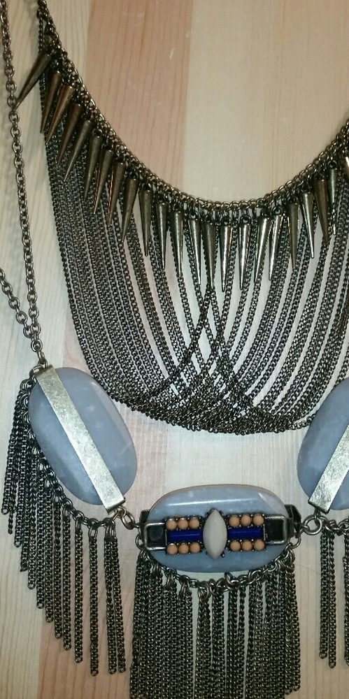 Vintage Antique Gold, Layered Necklaces (Set of 2) - Picture 8 of 8